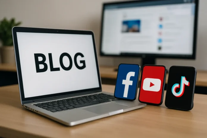 Blog vs social media