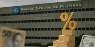 BSP jumbo hike 2026 - a 50 basis point jumbo lifts policy rates as the peso hits a record low