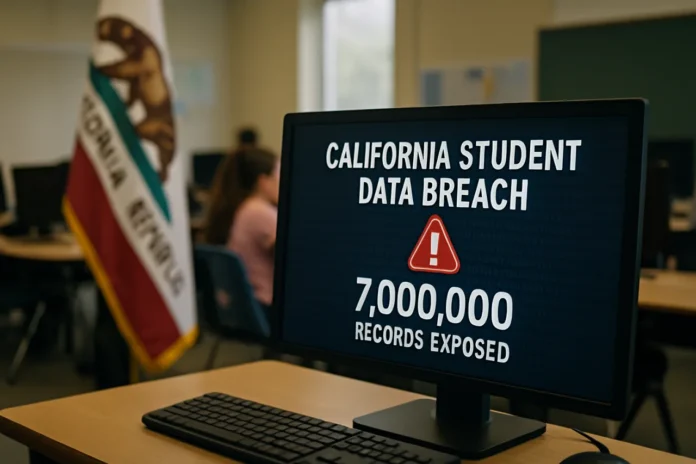 California Student Data Breach: 7 Million Records Exposed California student data breach