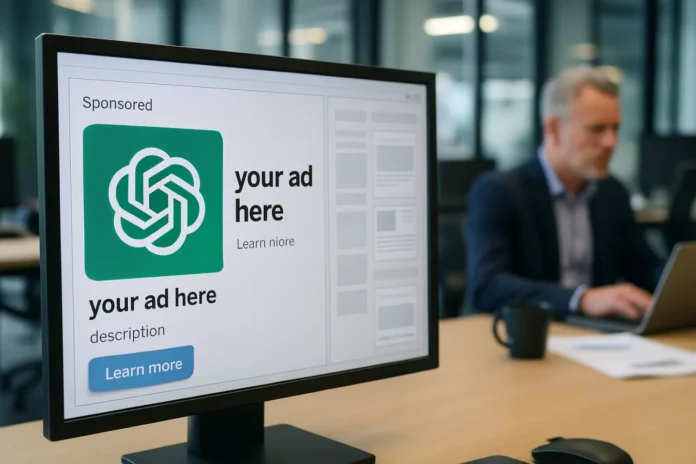 ChatGPT ads