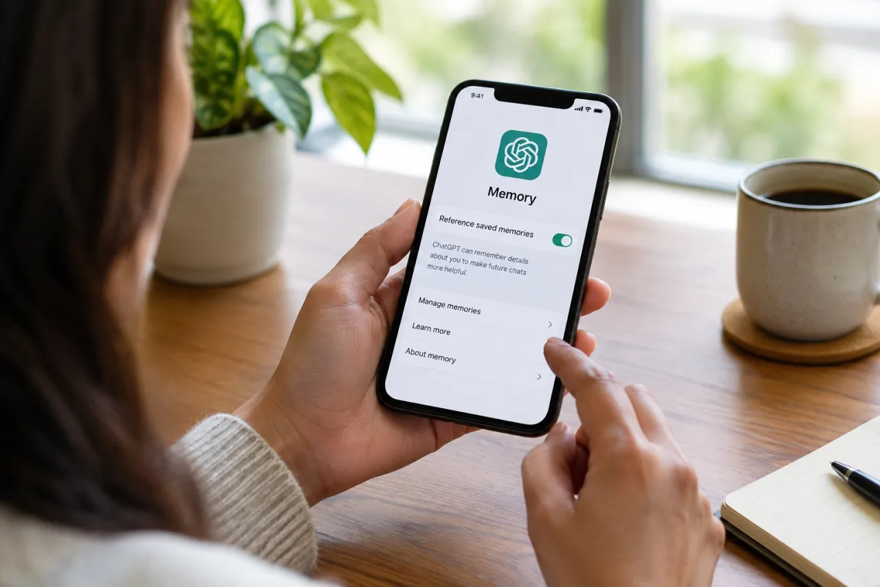 ChatGPT Memory Explained: How It Works, the Settings and When to Turn It Off 1 ChatGPT memory - the AI-category slate, graded