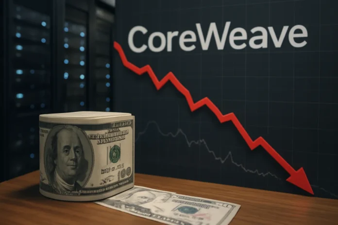 CoreWeave Debt Crisis: The $1B Stock Sale Behind the AI Selloff Week CoreWeave debt crisis