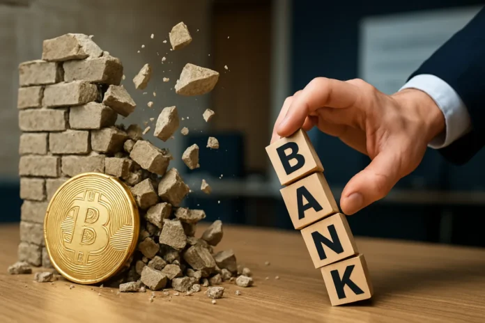 The Crypto-Bank Wall Is Falling. Crypto TradFi Will Decide Who Controls Your Money crypto TradFi