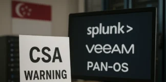 Splunk Enterprise dashboards — Splunk was among the products Singapore's CSA warned about in October 2026