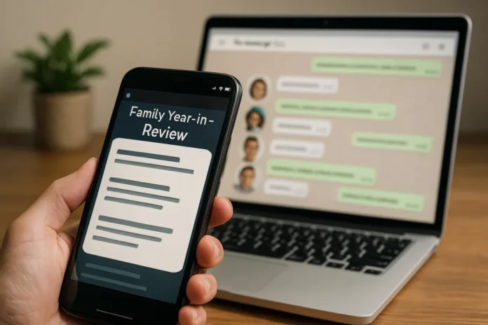 Prompt of the Day #014: Turn Your Family Group Chat Into a Year-in-Review family group chat AI prompts