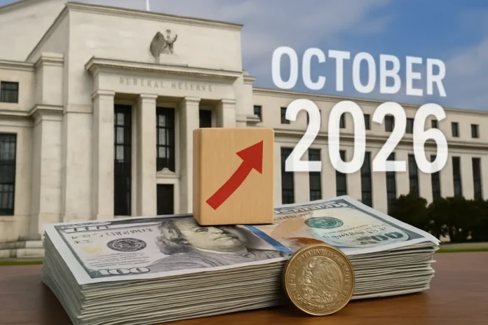 Fed Rate Hike October 2026: the Odds Flip That Redrew the Peso Carry Fed rate hike October 2026