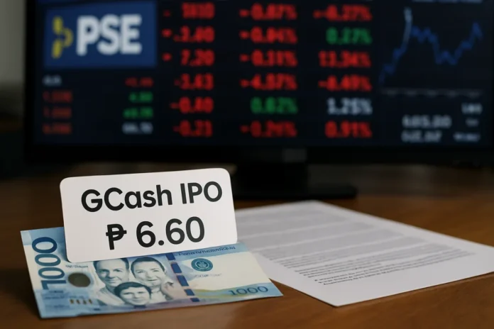 GCash IPO price
