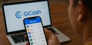GCrypto 55 tokens guide - trading crypto inside the GCash app with zero cash-in fees