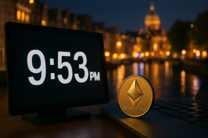 Crypto Watch #012: Glamsterdam Night — the Sepolia Fork, the 200M-Gas Test, and the Ten Checks Before 9:53 PM Glamsterdam upgrade