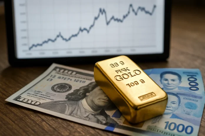 Gold price forecast 2026 spread map