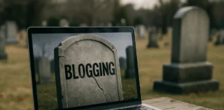 Is blogging dead