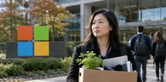 Microsoft buyouts - featured illustration