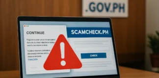 Scamcheck.ph spots the scam before it reaches your wallet — the free AI checker behind the PH banks' national anti-scam campaign