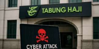 Malaysian pilgrims' fund system outage recovery desk scene representing the Tabung Haji cyberattack response and depositor verification steps
