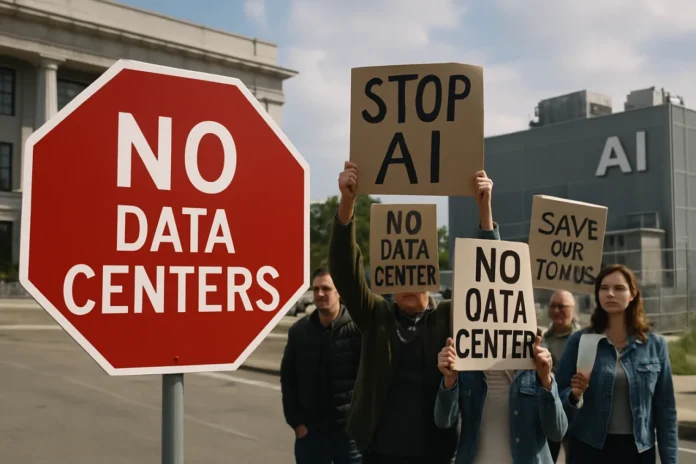 Why US Cities Are Blocking AI Data Centers AI data center backlash