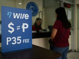 The Freeze-Week Rate Card: Wise’s ₱35 Flat Rail, the ₱500 Markup Rule, and the Plural-Rails Drill OFW Families Run After the DCPay Suspension Wise USD-PHP remittance