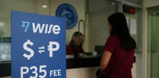 Wise USD-PHP remittance
